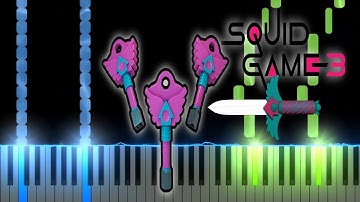 Hide & Seek Song - Squid Game Season 3 (Piano Tutorial)