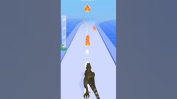 NOOB vs PRO vs HACKER | In Dino Evolution Run 3D | With Oggy And Jack | Suraj Indian Gamer #Shorts