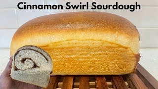 Sourdough Cinnamon Swirl Bread