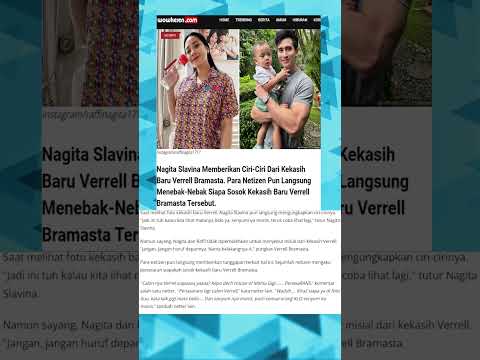 Nagita Slavina Bongkar Ciri-Ciri Pacar Baru Verrell Bramasta. #shorts