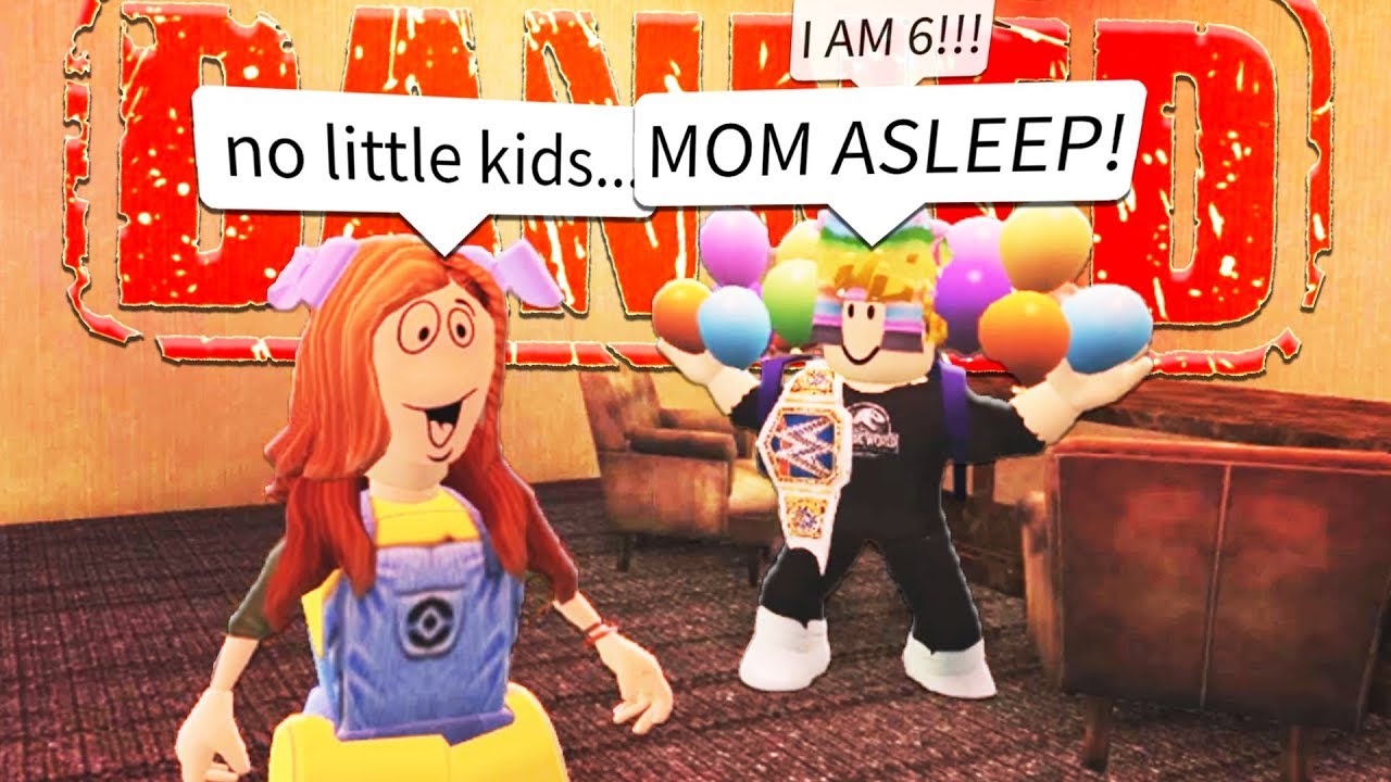 little kids playing roblox