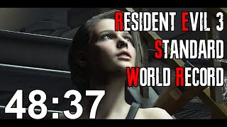 Resident Evil 3 Standard Speedrun World Record - 48:37