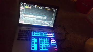 X-keys xk-60 with Martin m-series m-pc lighting control