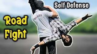 HOW TO WIN A ROAD FIGH IN SECONDS BY RAJA TAYYAB |Self Defense Techniques