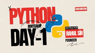 Python Fundamentals by CODEXINTERN | Day - 01