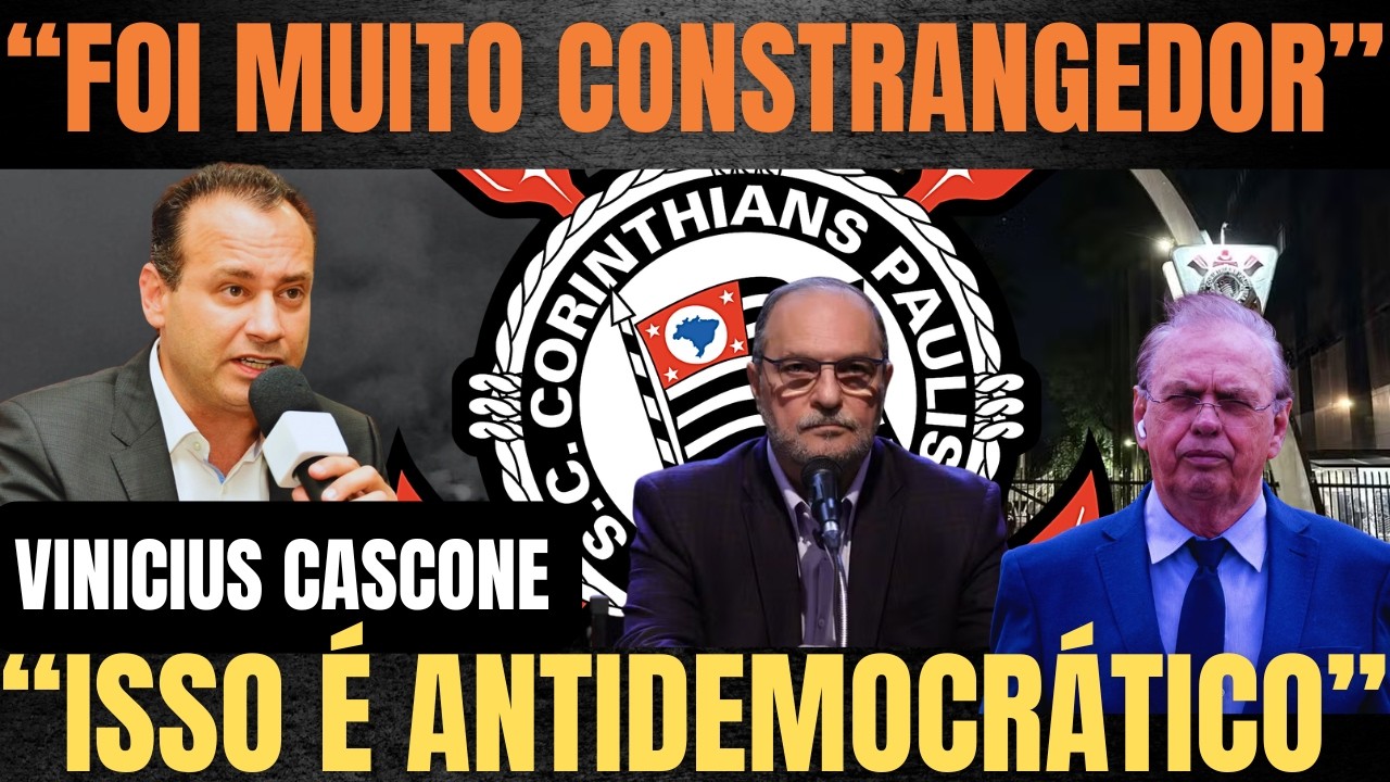 EXCLUSIVO| VINICIUS CASCONE FALOU SOBRE o ENCERRAMENTO da VOTAÇÃO da REFORMA do ESTATUTO do TIMÃO
