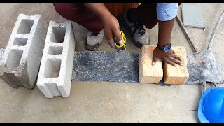 Cost comparison Hollow Blocks Vs Clay Bricks, How much you save.