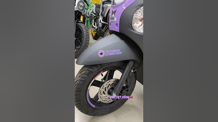 🇹🇭 Honda Scoopy 2025 Kuromi 20th Anniversary bản Đặc biệt  #scoopy #kuromi 🇹🇭🇹🇭🔥