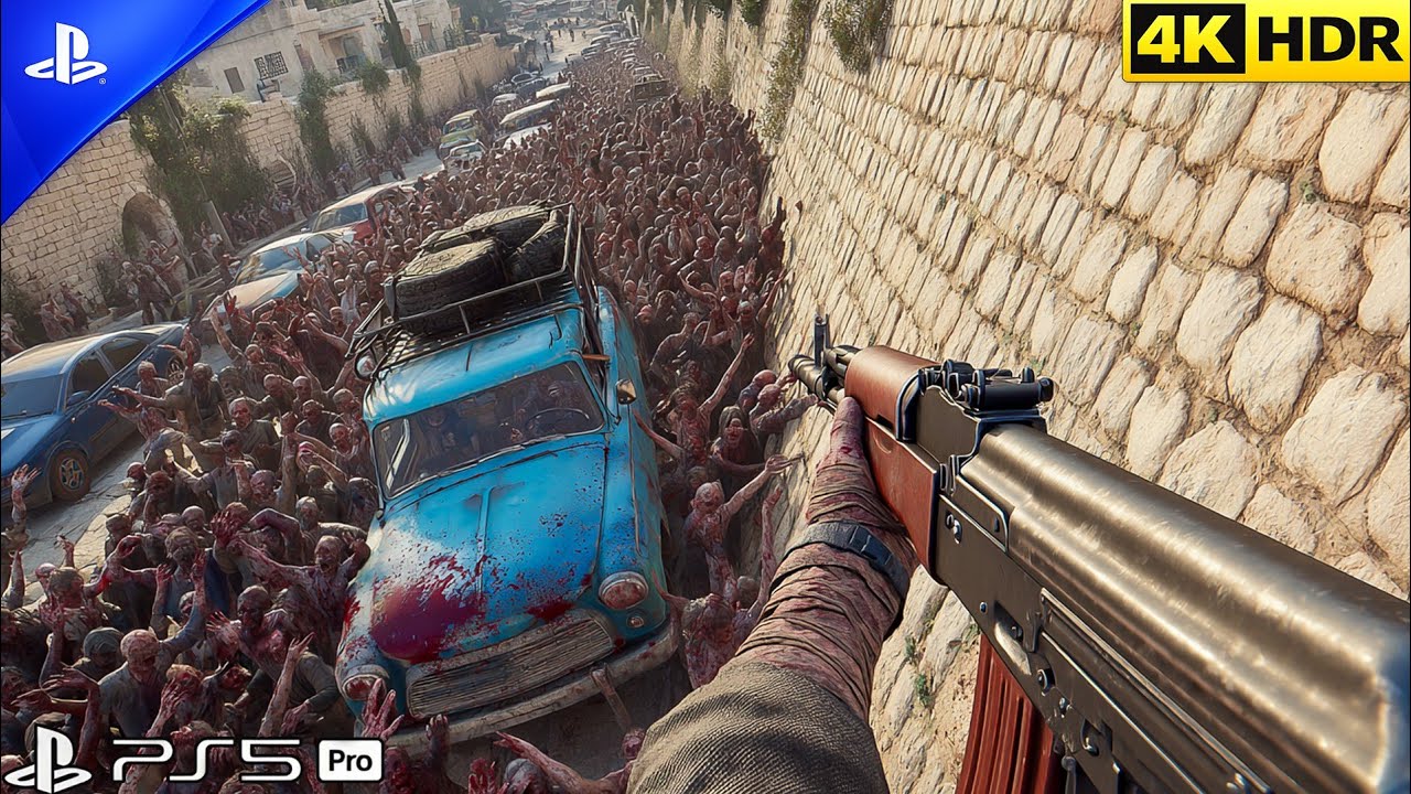 FALL OF JERUSALEM IN ZOMBIES ATTACK (PS5 PRO) Immersive Realistic ULTRA Graphics (4K 60FPS HDR)