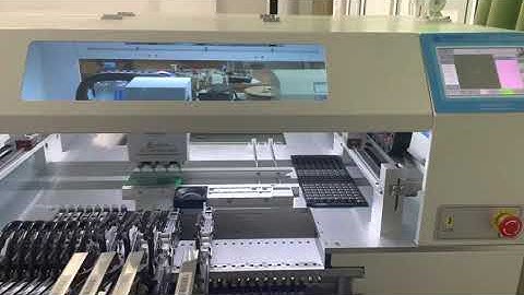 Production Site Mounting Video of Charmhigh CHM-T560P4 Pick and Place Machine
