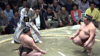 20130928 大相撲秋場所14日目　白鵬　ｖｓ　稀勢の里　　白鵬優勝