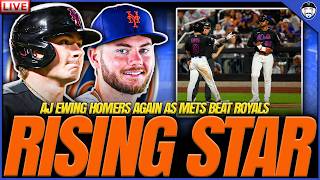 فوز Mets على Royals، و AJ Ewing نجم صاعد | بث مباشر لما بعد المباراة | ملخصات Mets screenshot 2