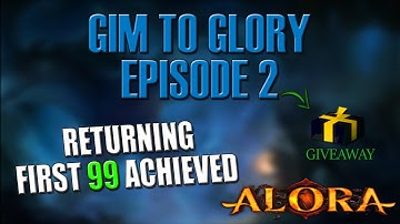 GIM Progress #2 - 1200 TOTAL LEVEL: The Return (+GIVEAWAY) - Alora RSPS