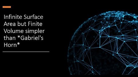 Infinite Surface Area but Finite Volume simpler than *Gabriel