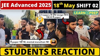 JEE Advanced 2025 Shift 2 Reaction #jeeadvanced