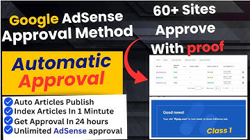 How to Get AdSense Approval on New Website |AdSense Approval Kaise Le? | #adsenseapproval | Class1