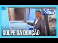 O velho Golpe:Mulher cai no  Golpe de Doação da Geladeira de Inox, que pede o dinheiro da Gasolina para entrega a domicílio, e fica no prejuízo