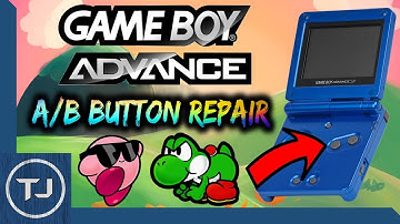 GameBoy Advance SP Faulty/Stuck Button Repair! (Easy Guide)