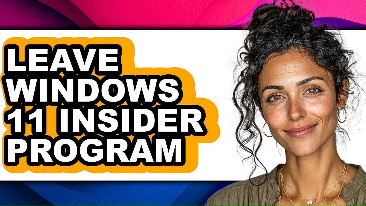 How to Leave Windows 11 Insider Program - Step by Step - YouTube