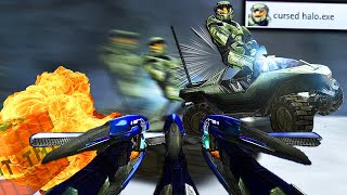 A Montage Of The DUMBEST Deaths Imaginable - Cursed Halo MoD Funny Moments 3