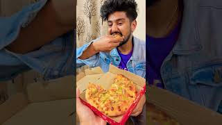 Trying *WORST RATED* Pizza From Zomato 😱🍕 Unbelievable!! #shorts #food #ytshorts #zomatoreview