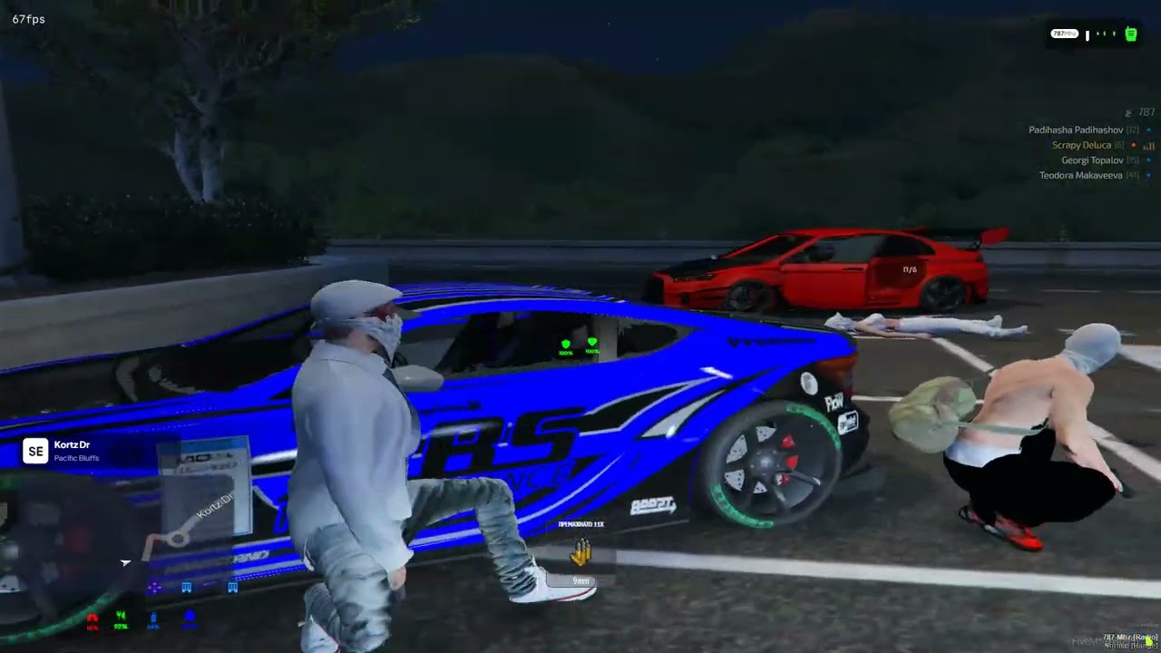 Ето как падат хора където се правят на отворени в Twilight Roleplay