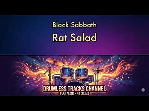 Black Sabbath - Rat Salad - Drumless