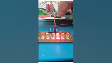 Start stop LED blinking using a push button.#iot #coding #microcontroller #electronic