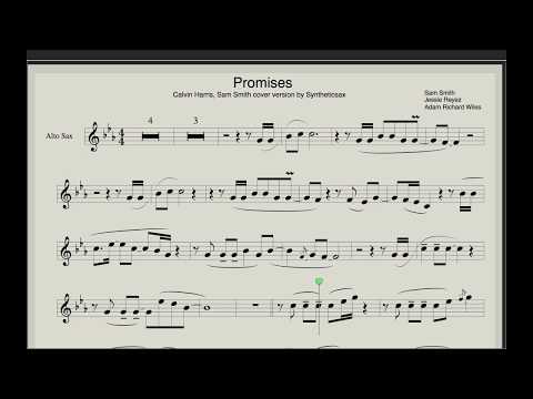 Calvin Harris, Sam Smith - Promisis (Sheet music and Backing track for saxophone) Syntheticsax cover