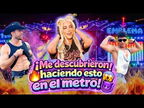 ¡Me descubrieron haciendo ESTO en el METRO! | Demi Cervantes