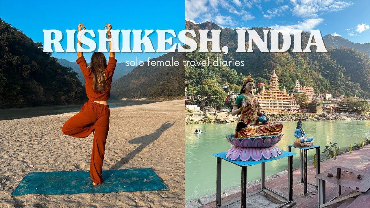 TRAVEL RISHIKESH WITH ME | SOLO FEMALE INDIA TRAVEL DIARIES PT  1
