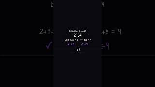 SAT math: is it divisible by 3, 6, or 9? find out instantly