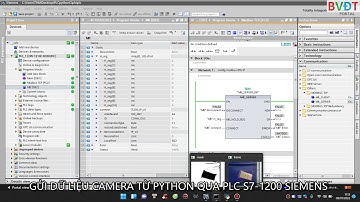 GỬI DỮ LIỆU TỪ PYTHON QUA PLC S7-1200 SIEMENS | PYTHON - PLC SIEMENS | HOW TO TRANSFER DATA