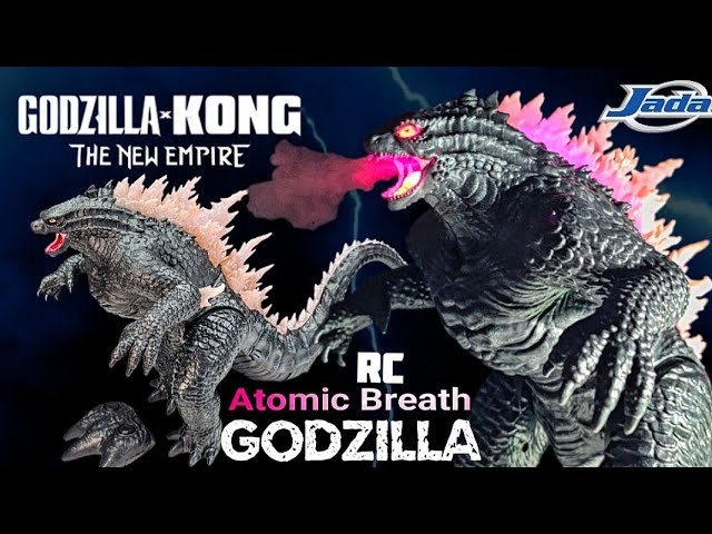 Jada Toys ヒートレイブレス ゴジラ ラジコン 特撮 Godzilla Godzilla x Kong Remote Control Godzilla with Heat Ray Breath
