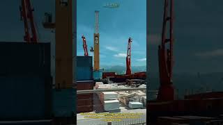 Inside a Massive Cargo Port! How Giant Cranes Move Global Trade #CargoPort #Logistics #Shipping