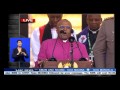 Archbishop Desmond Tutu pays homage to Madiba