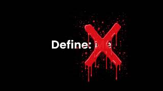 Define (Halloween Version) Be Forewarned Its Slow But Good