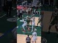 J-Walsh is ROLLIN 😤 7-7 FG shooting 100% #nba #celtics #shorts