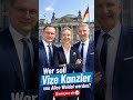 Bundeskanzlerin Alice Weidel (AfD) braucht einen Vize...