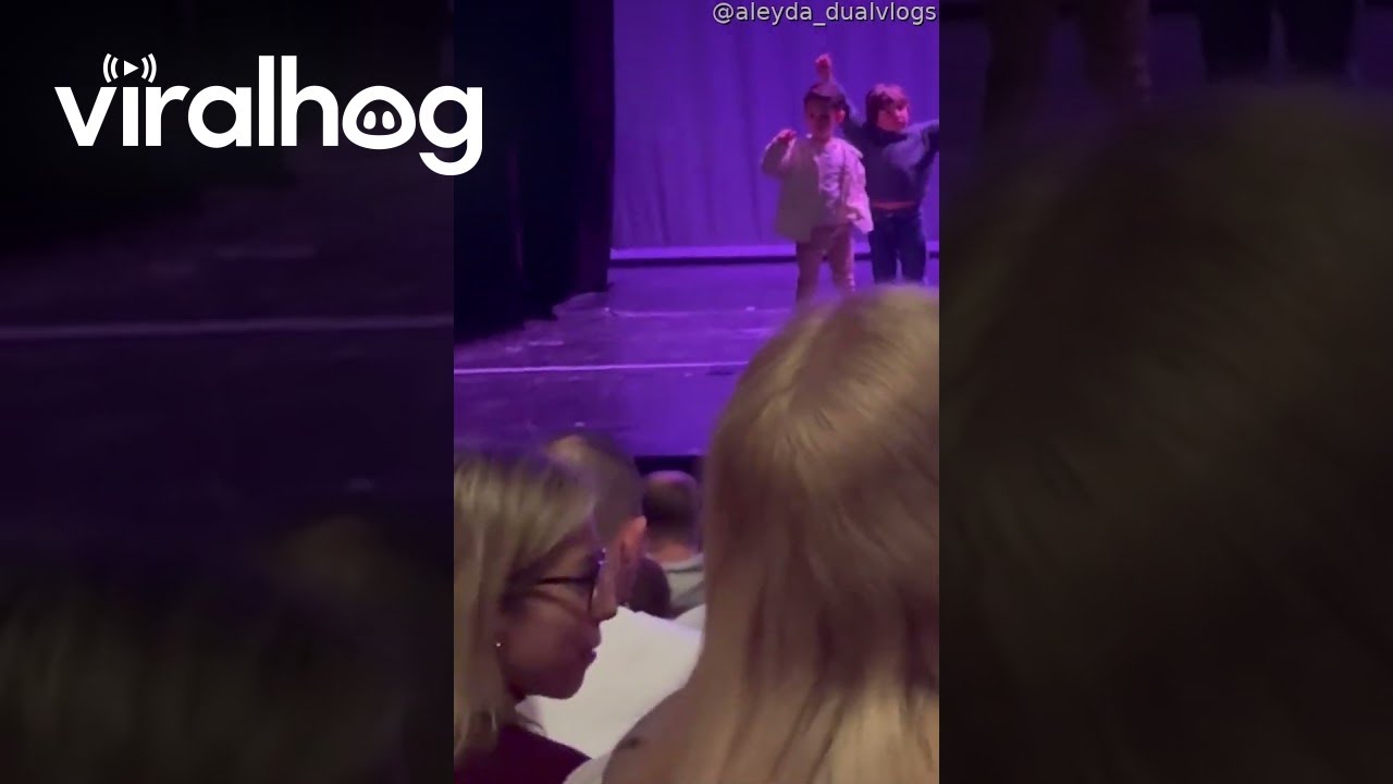 Son Counts Rows To Find Parents At Show || ViralHog