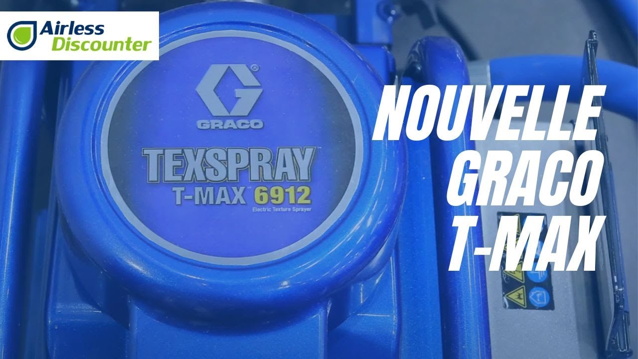 TexSpray T-MAX 6912 Electric Airless & Air Spray Texture Sprayer