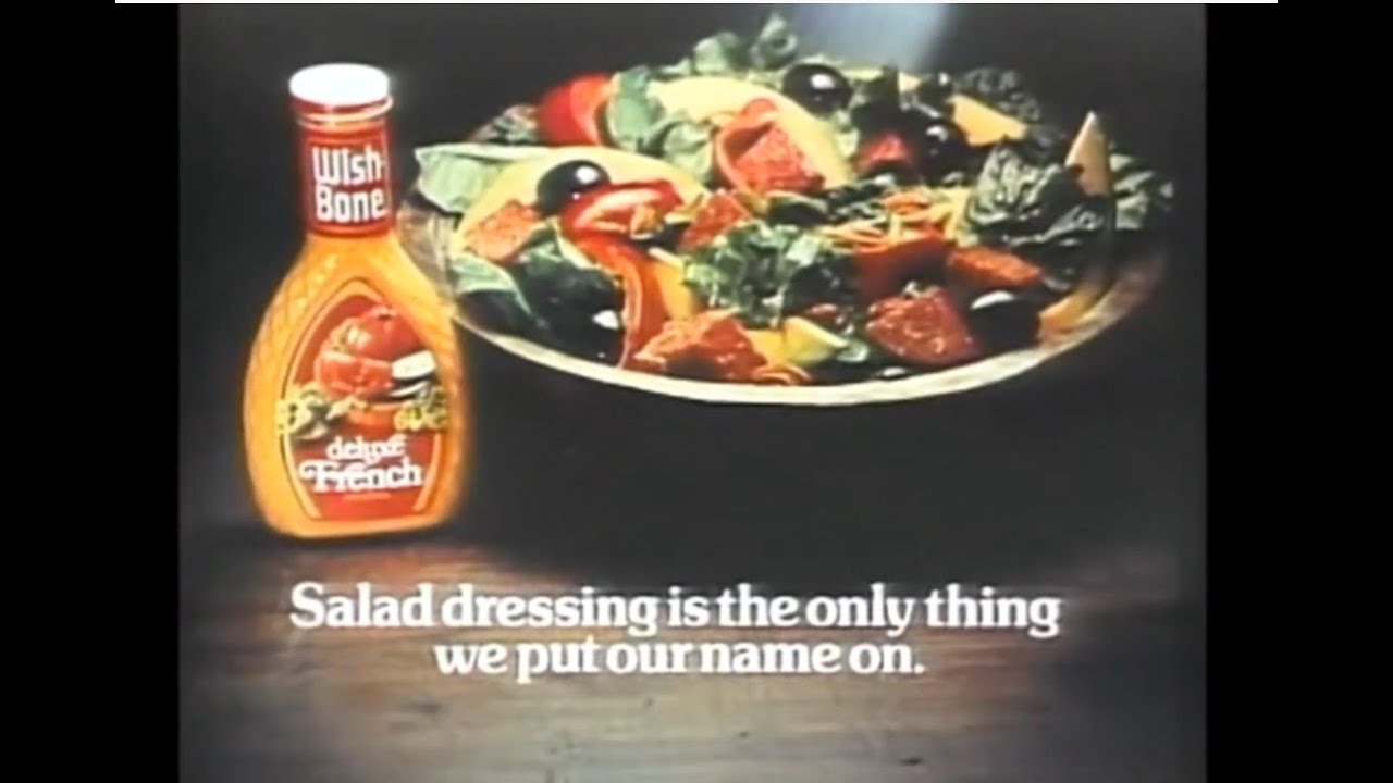 WishBone Salad Dressing Commercial (1977) YouTube
