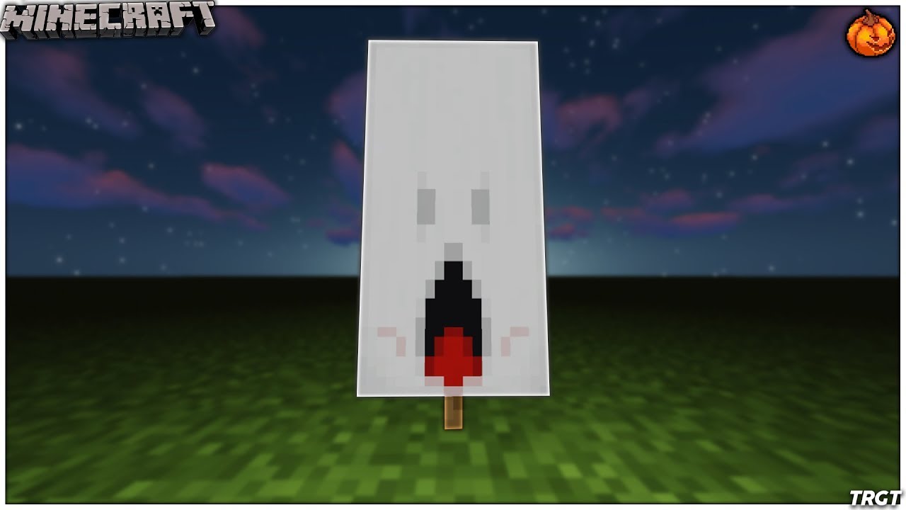 ✓ Minecraft: How to Build a Scary Ghost Banner (Halloween 2022) - YouTube