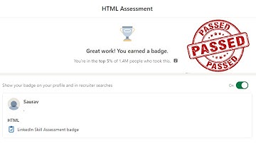 Linkedin html Assessment | Linkedin Assessment 2021 | Linkedin| HTML5