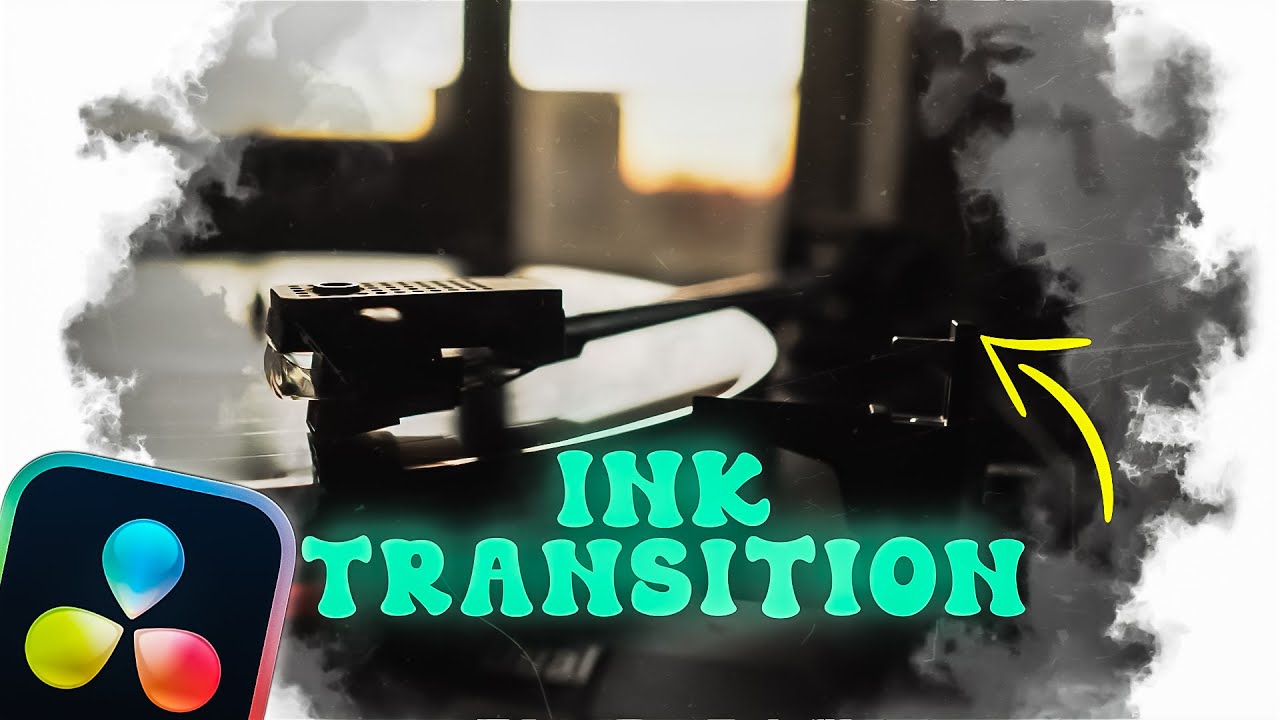 How to create Ink Transition in Da Vinci Resolve 18 - YouTube
