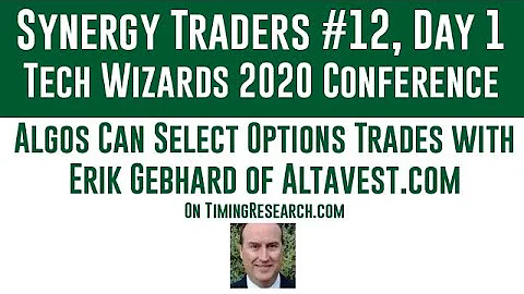 Synergy Traders #12.07: Algos Can Select Options T...