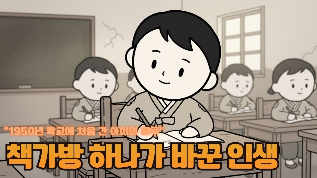 대한민국 문맹률 78%를 0%로 만든 힘: 1950년대 초등교육의 시작