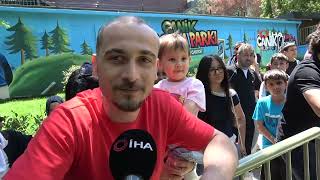 Canik Macera Parkı'na yoğun ilgi