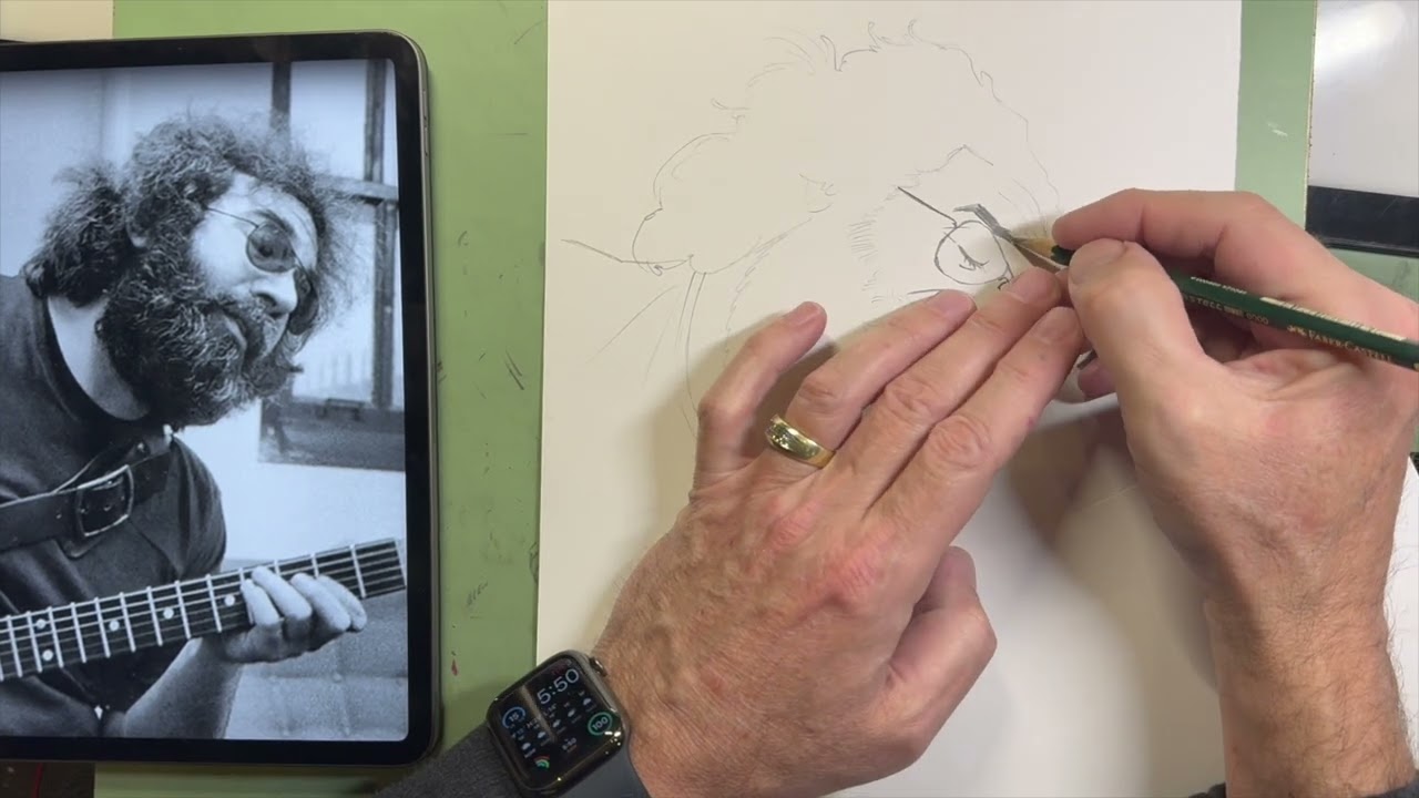 Скетч недели: Джерри Гарсия!