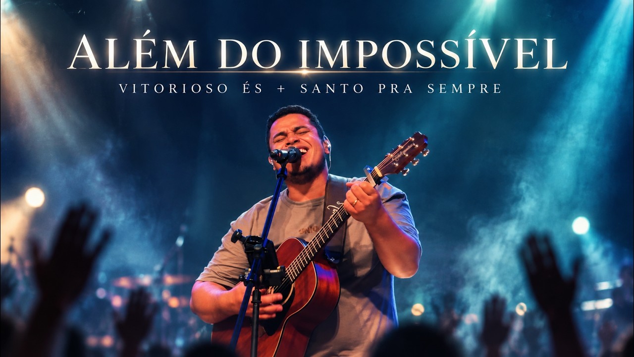 Além do Impossível + Vitorioso és + Santo pra Sempre (Medley)